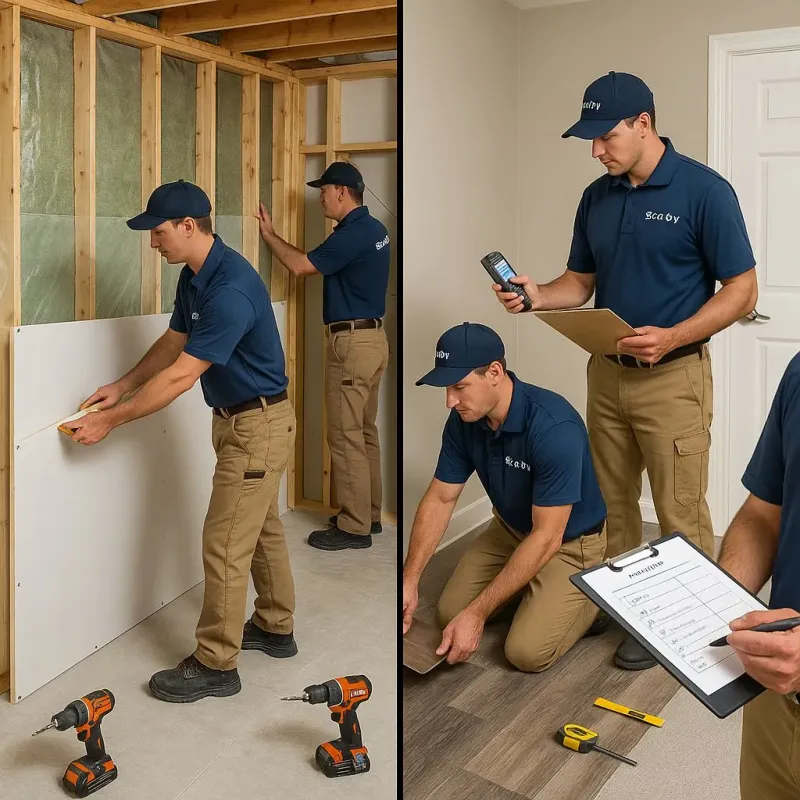 Repairs and Reconstruction process in Dresden, TN